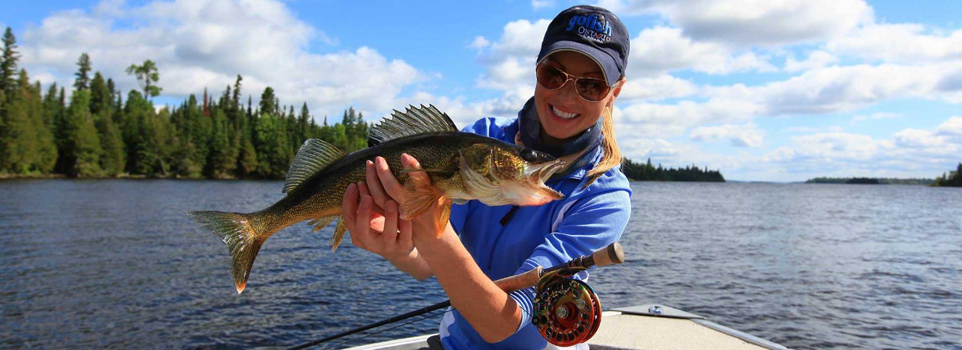 Drive-in Fishing Lodges, Northern Ontario, Canada